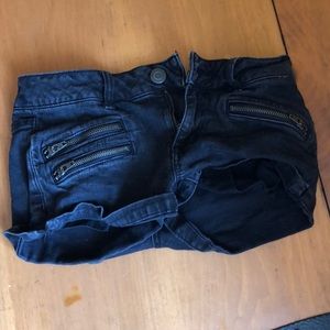 American eagle black denim jeans